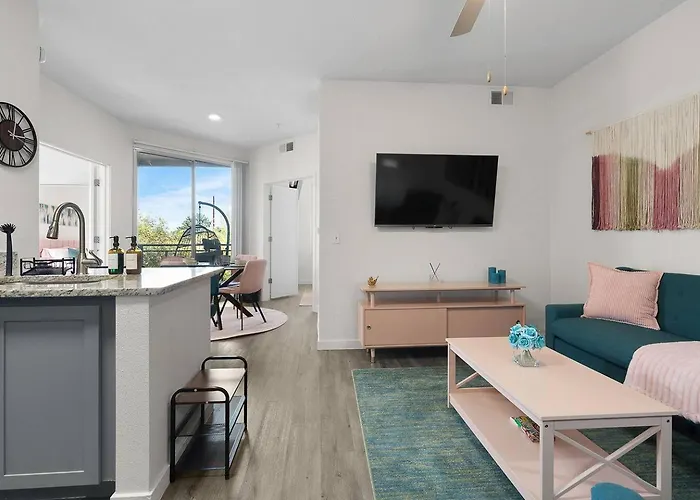 Apartment Urban Retreat 2br Near Asu & Shops Tempe